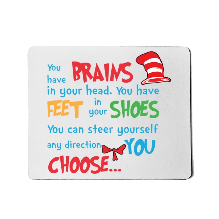 Reading Is For Everyone Reading Lover Reading Day Quote Read Across America Mousepad