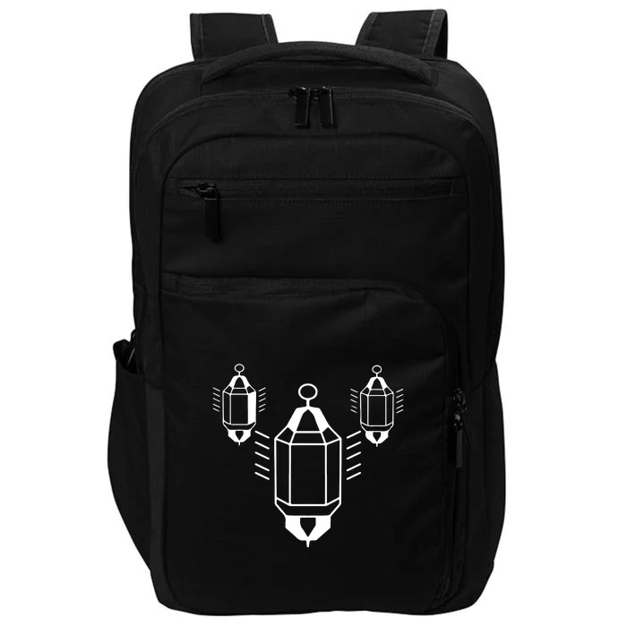 Ramadan Islam Gift Ramadan Mubarak Arbic Muslim Impact Tech Backpack