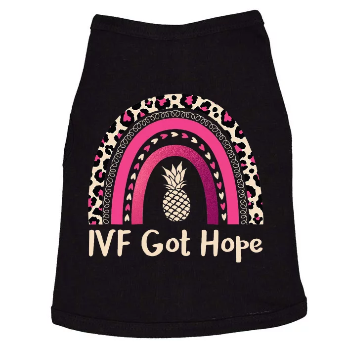 Rainbow Ivf Got Hope Ivf Pineapple For Transfer Day Doggie Tank