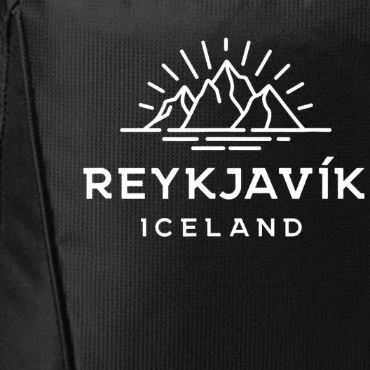 Reykjavik Iceland Glacier City Backpack