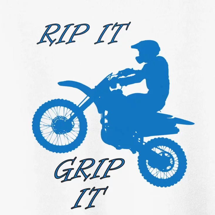 Rip It Grip It Motorcycle Dirt Bike Racing Toddler T-Shirt