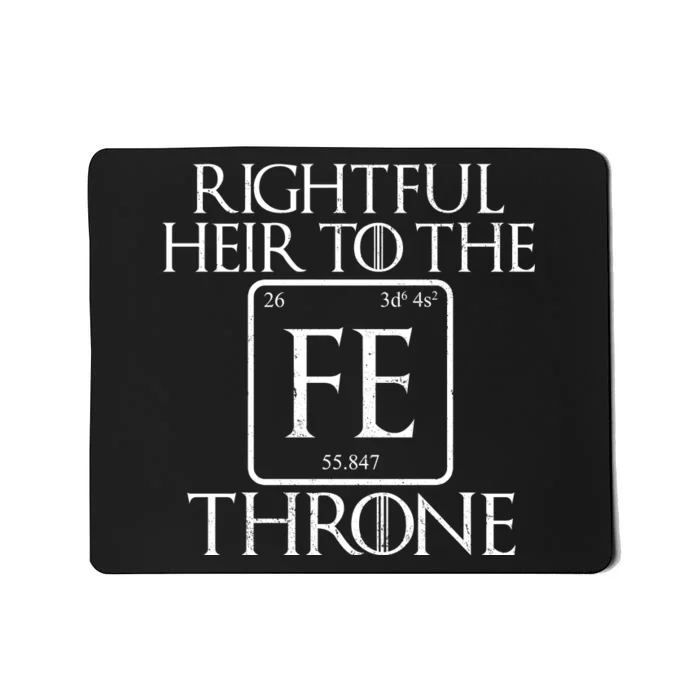 Rightful Heir To The Iron Throne Mousepad