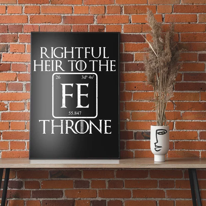 Rightful Heir To The Iron Throne Poster