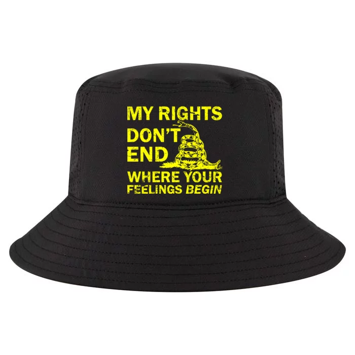 Rights Don't End Where Feelings Begin Cool Comfort Performance Bucket Hat