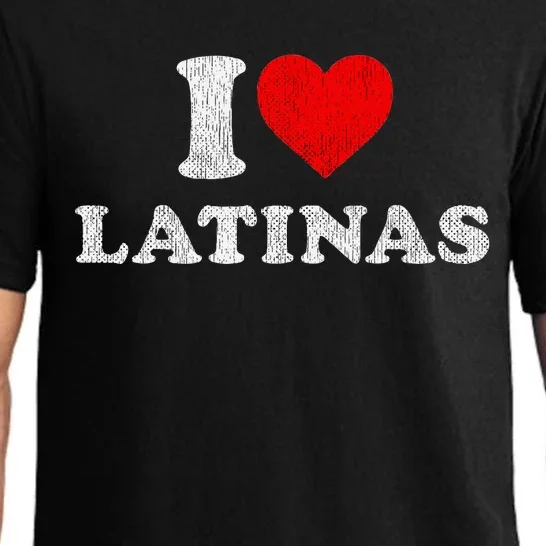 Retro I Heart Latinas Clothing I Love Latinas Pajama Set