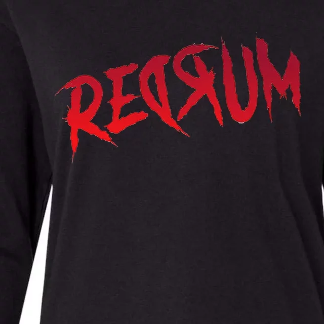 Redrum Ii Horror Movie Womens Cotton Relaxed Long Sleeve T-Shirt