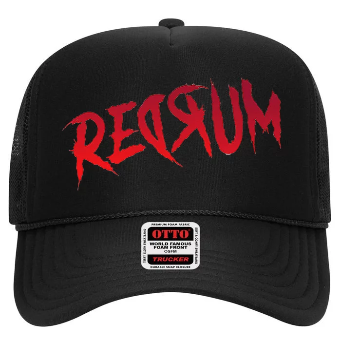 Redrum Ii Horror Movie High Crown Mesh Trucker Hat