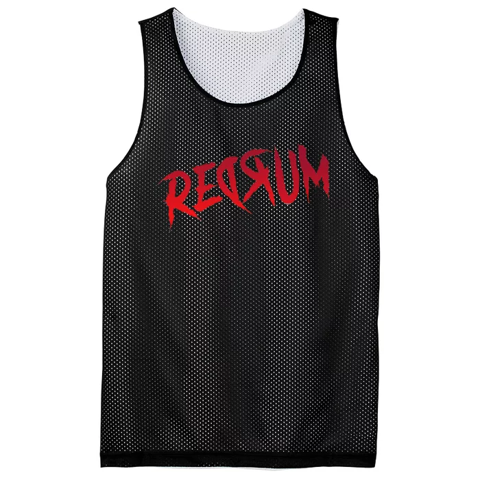 Redrum Ii Horror Movie Mesh Reversible Basketball Jersey Tank