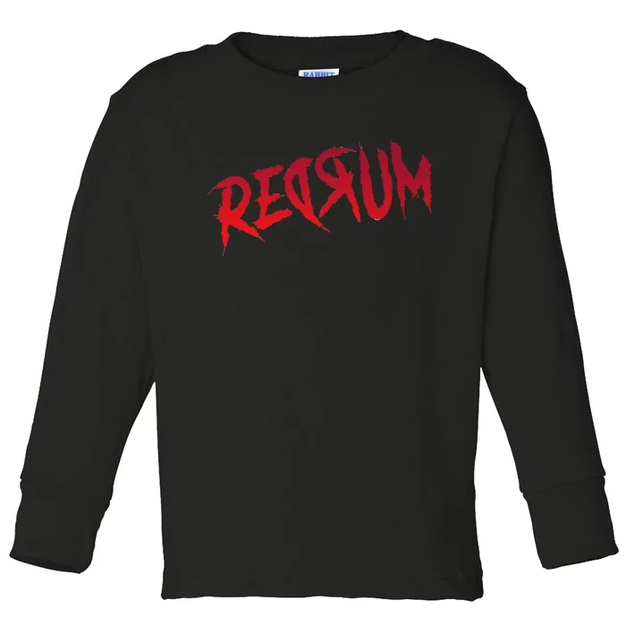 Redrum Ii Horror Movie Toddler Long Sleeve Shirt