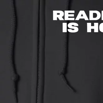 Reading Is Hot Stormi Full Zip Hoodie