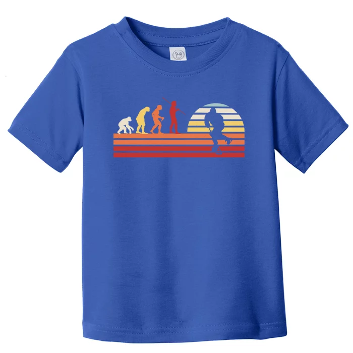 Retro Ice Hockey Player Gift Vintage Hockey Gift Toddler T-Shirt