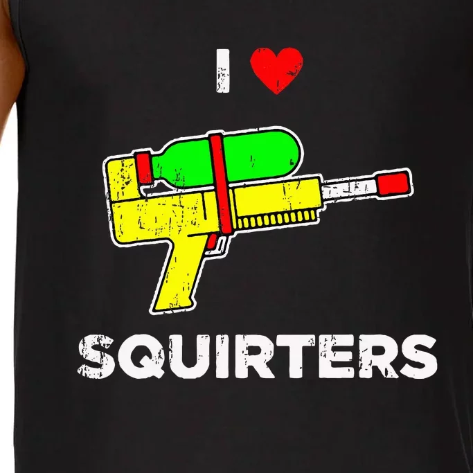 Retro I Heart Squirters Funny I Love Squirters Comfort Colors® Tank Top