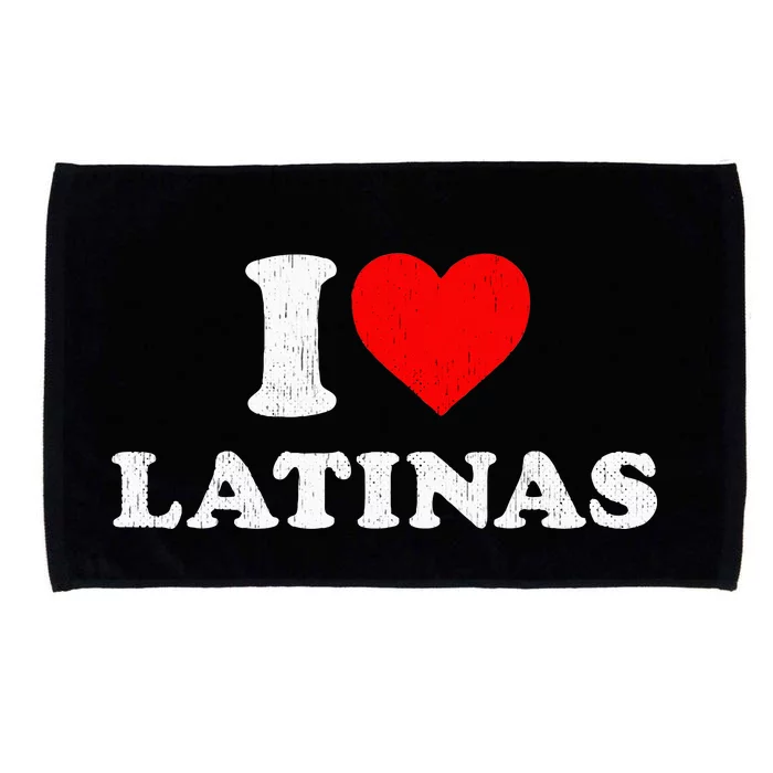 Retro I Heart Latinas Clothing I Love Latinas Microfiber Hand Towel