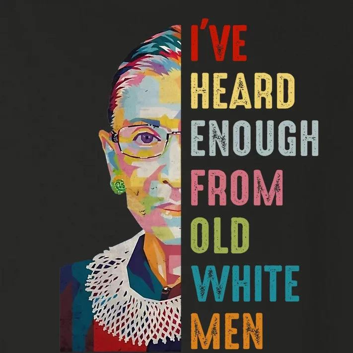 Rbg Ive Heard Enough From Old White Toddler Long Sleeve Shirt