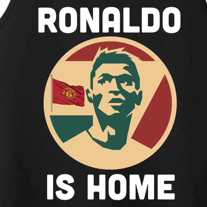 Ronaldo Is Home Manchester Performance Tank