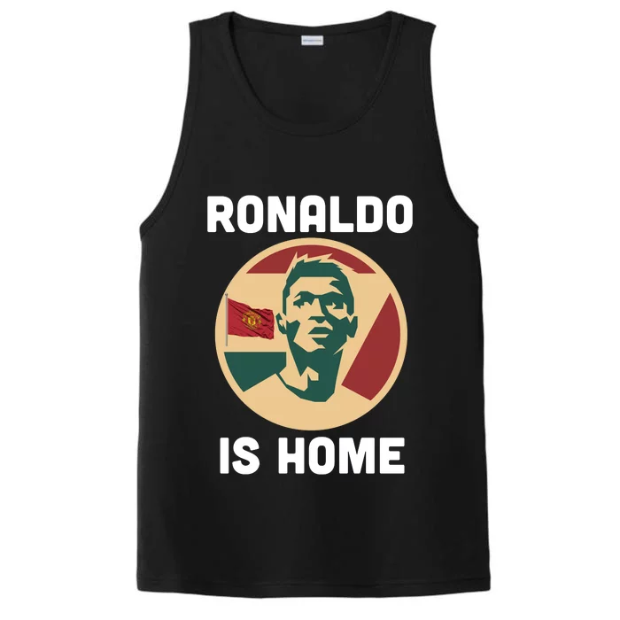 Ronaldo Is Home Manchester Performance Tank