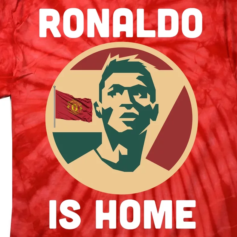 Ronaldo Is Home Manchester Tie-Dye T-Shirt