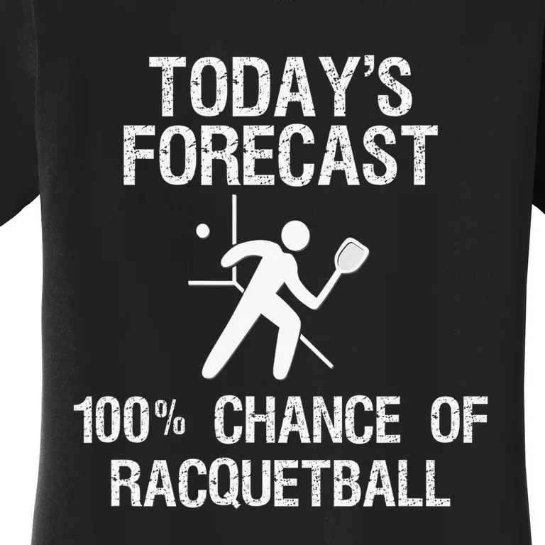 Racquetball It's in me. A Racquetball Action Funny Women's T-Shirt