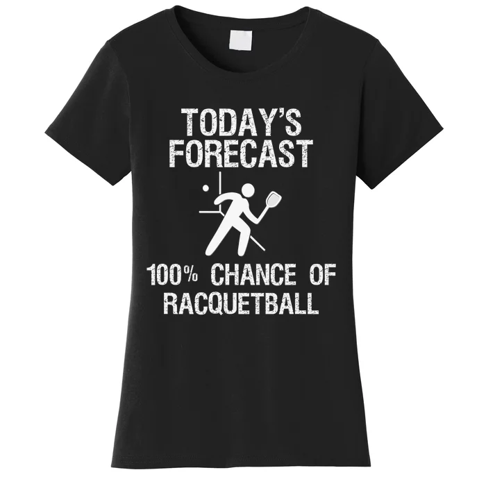 Racquetball It's in me. A Racquetball Action Funny Women's T-Shirt