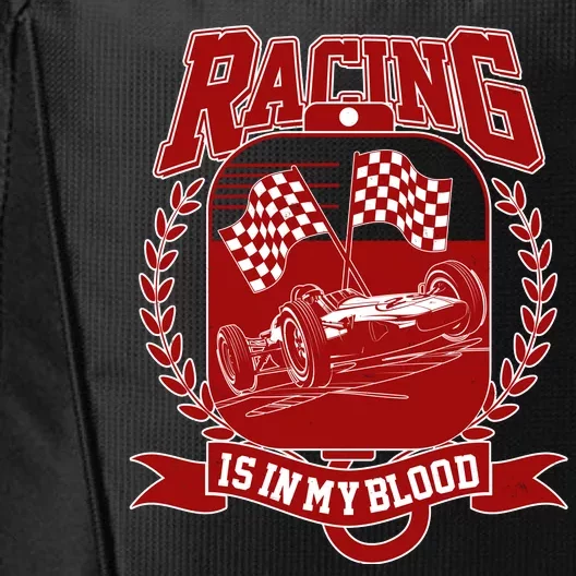 Racing Is In My Blood City Backpack