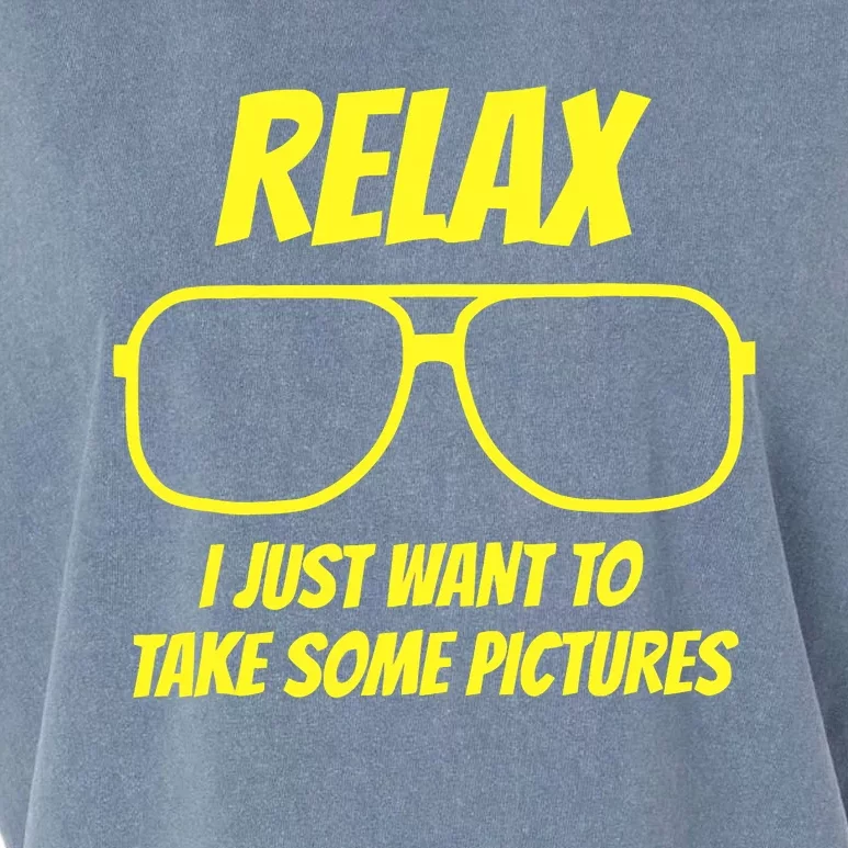 Relax I just want to take some pictures Garment-Dyed Women's Muscle Tee