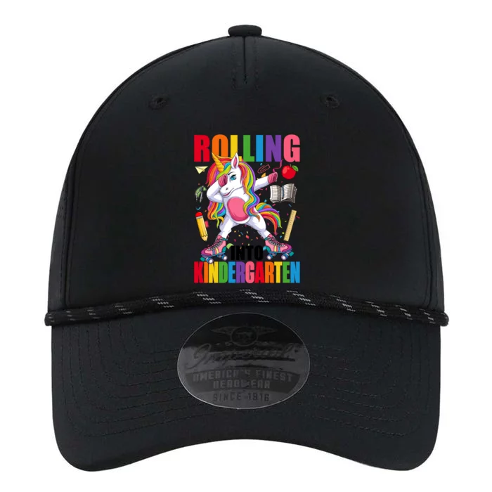 Rolling Into Kindergarten Unicorn Skater Back To School Gift Performance The Dyno Cap