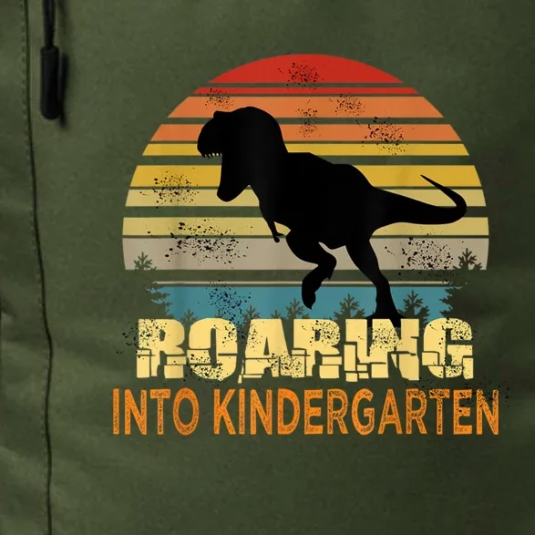 Roaring Into Kindergarten Dinosaur 1st Day Back To School Daily Commute Backpack