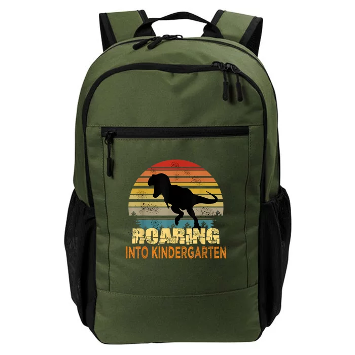 Roaring Into Kindergarten Dinosaur 1st Day Back To School Daily Commute Backpack