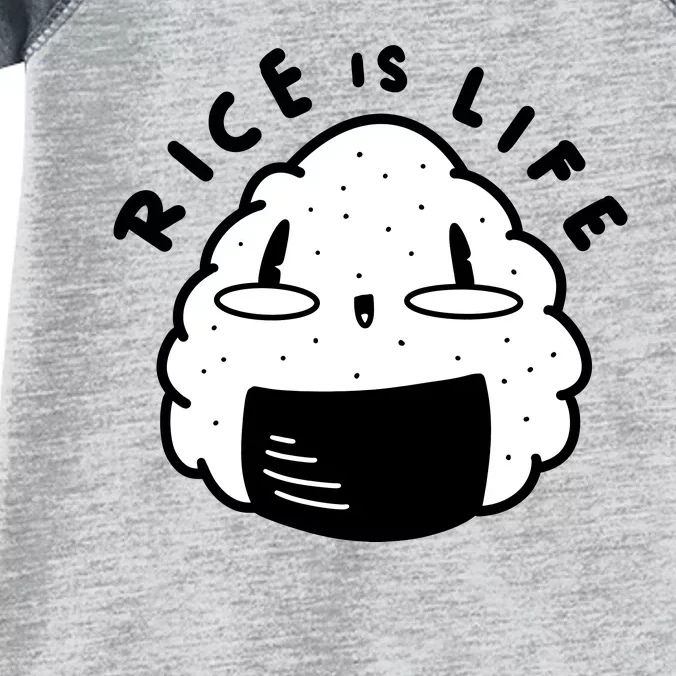 Rice Is Life Cute Sushi Infant Baby Jersey Bodysuit