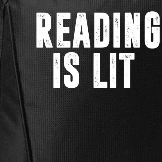 Reading Is Lit City Backpack