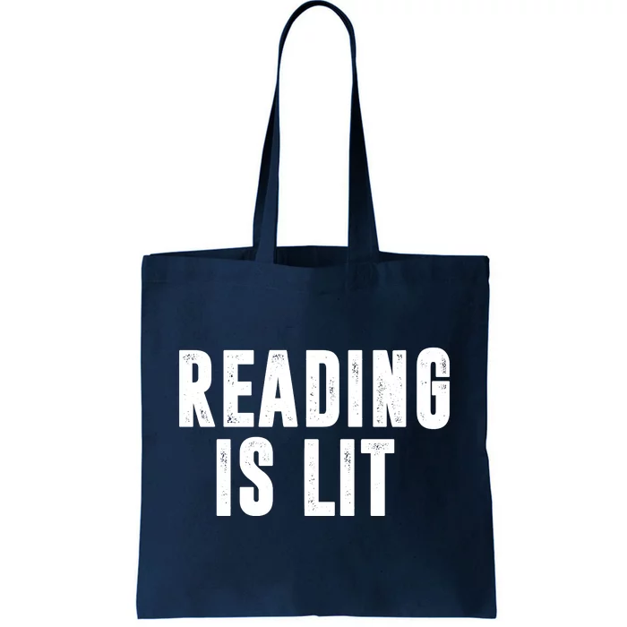 Reading Is Lit Tote Bag