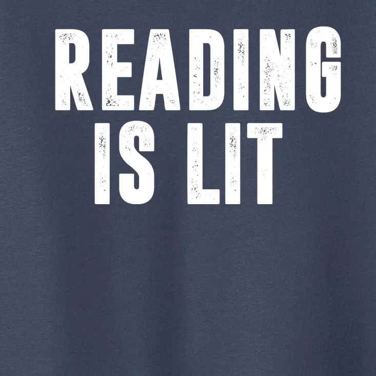 Reading Is Lit Toddler T-Shirt