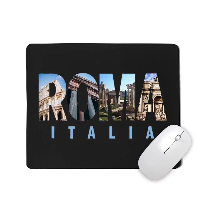 Rome Italy Landmarks Mousepad