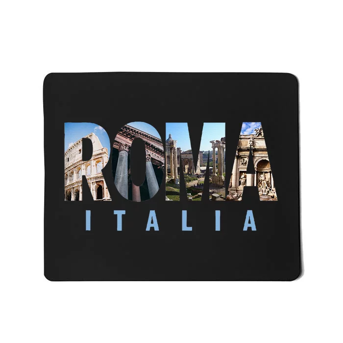 Rome Italy Landmarks Mousepad