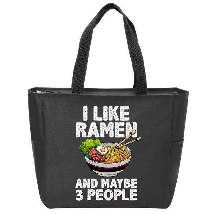 retro i like ra anh maybe 3 people Zip Tote Bag