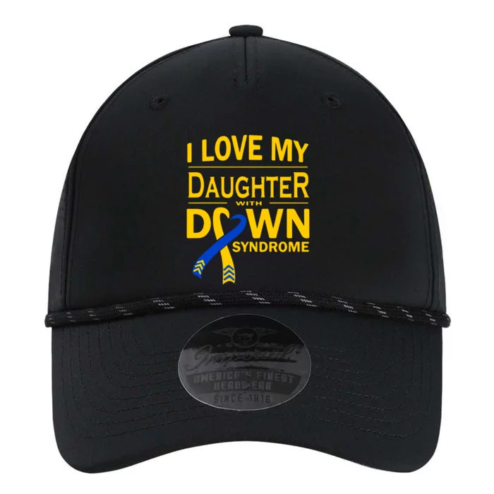 Ribbon I Love My Daughter With Down Syndrome Gift Performance The Dyno Cap