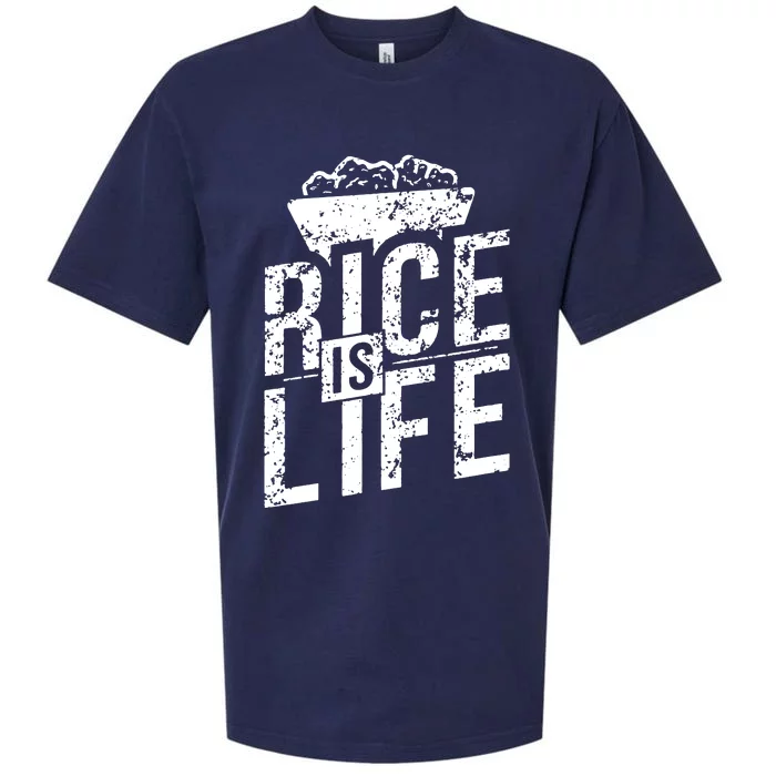 Rice Is Life Sueded Cloud Jersey T-Shirt