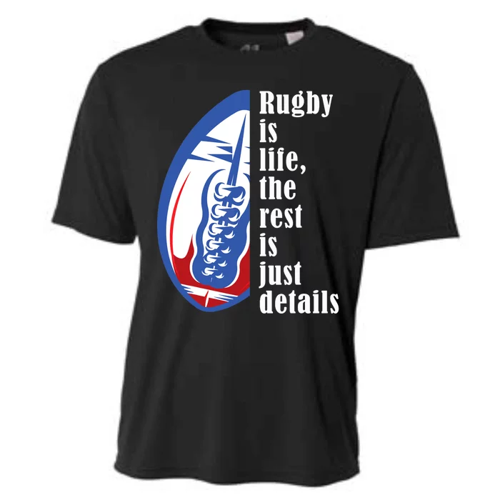 Rugby Is Life Rugby Squad Funny Rugby Sports Cooling Performance Crew T-Shirt