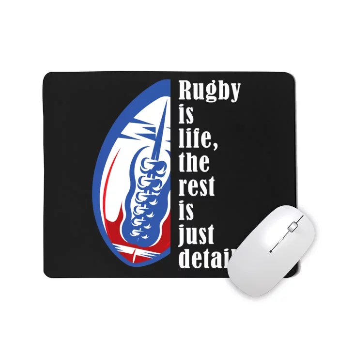 Rugby Is Life Rugby Squad Funny Rugby Sports Mousepad