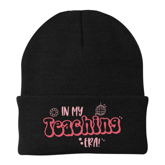 Retro In My Teaching Era State Testing Teacher Test Day Knit Cap Winter Beanie