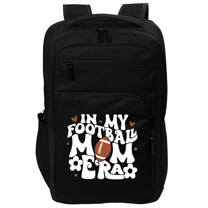 Retro In My Football Mom Era Football Mama Impact Tech Backpack