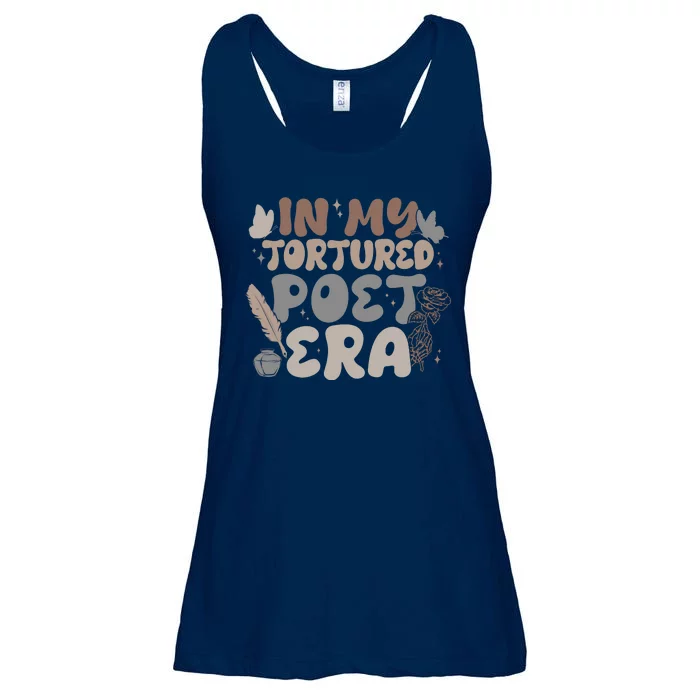 Retro In My Tortured Poet Era Ladies Essential Flowy Tank