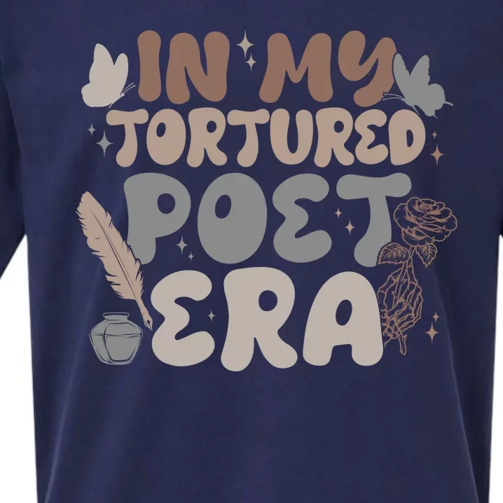 Retro In My Tortured Poet Era Sueded Cloud Jersey T-Shirt