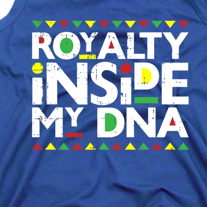 Royalty Inside My Dna Melanin Pride Black Lives Matter Funny Gift Meaningful Gif Tank Top