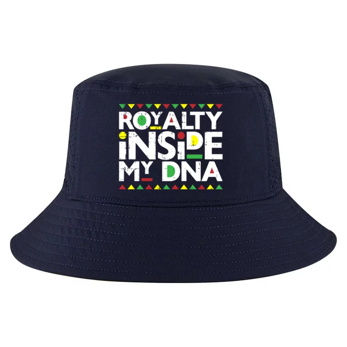 Royalty Inside My Dna Melanin Pride Black Lives Matter Funny Gift Meaningful Gif Cool Comfort Performance Bucket Hat