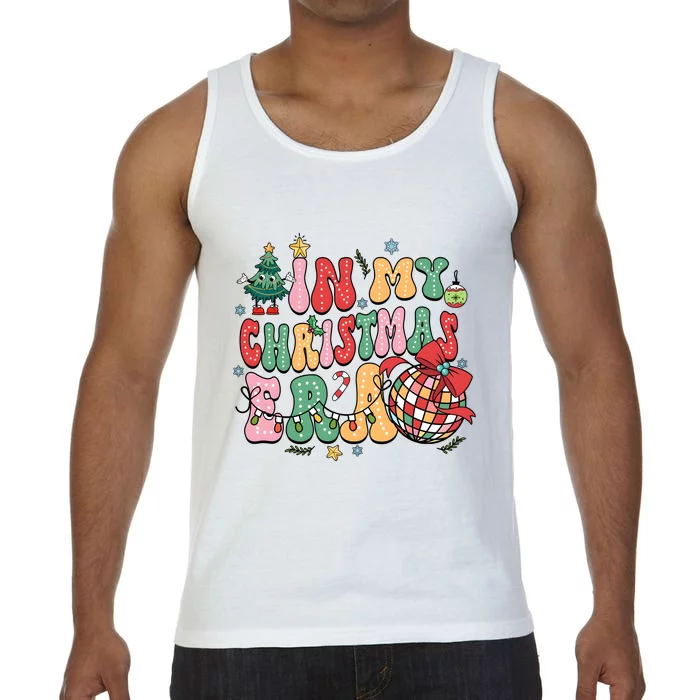 Retro In My Christmas Era Holiday Season Comfort Colors® Tank Top