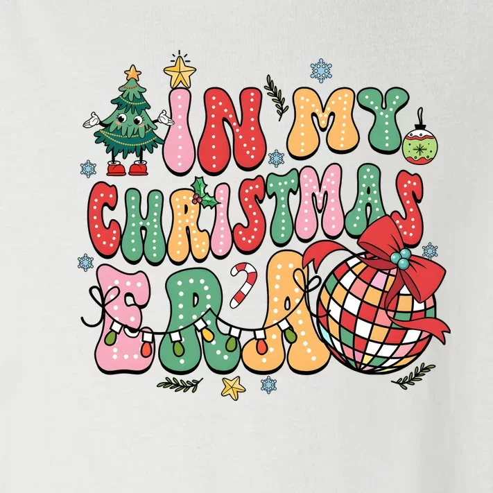 Retro In My Christmas Era Holiday Season Toddler Long Sleeve Shirt