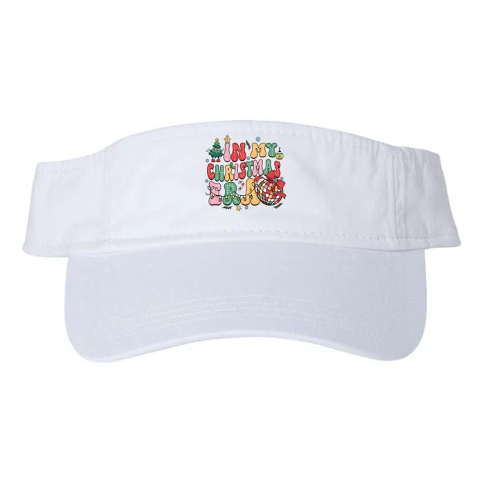 Retro In My Christmas Era Holiday Season Valucap Bio-Washed Visor