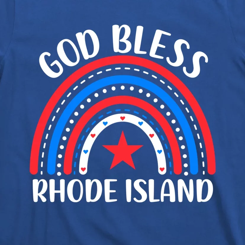 Rhode Island Meaningful Gift I Love Rhode Island Usa Gift T-Shirt