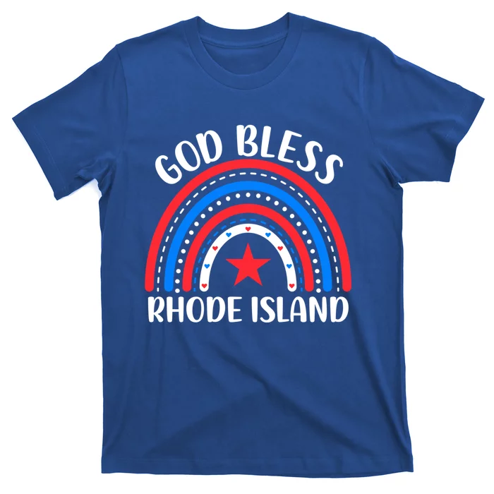 Rhode Island Meaningful Gift I Love Rhode Island Usa Gift T-Shirt